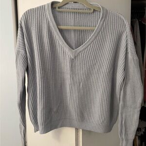 Brandy Melville Light Blue/Gray Sweater